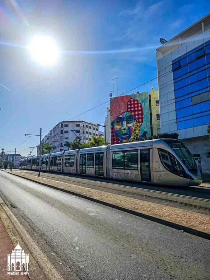 Appartement Rabat, Hassan Downtown: Tramway, Sunshine, Privacy Extérieur photo